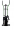 Eliptico Compacto, �timo desempenho ideal para para resid�ncia e academias de pequeno porte, pois n�o ocupa muito espa�o.